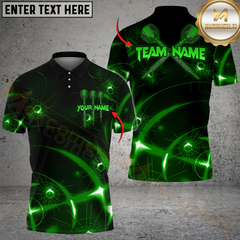 Maxcorners Darts Lazer Targer Multicolor Customized Name, Team Name 3D Shirts