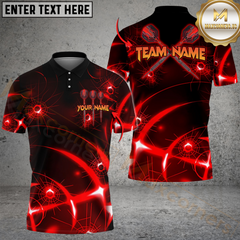 Maxcorners Darts Lazer Targer Multicolor Customized Name, Team Name 3D Shirts