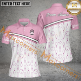 Maxcorners Classic Bowling Jersey Multicolor Option Customized Name, Team Name 3D Shirt For Women