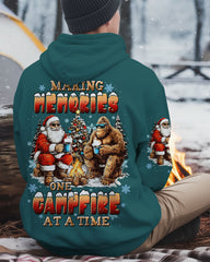 Maxcorners Making Memories One Campfire At A Time Bigfoot Christmas All Over Print - Tltw1711251 LM1601