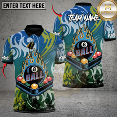 Maxcorners Billiards Firestorm Pin Crusher Personalized Name 3D Unisex Shirt