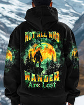 Maxcorners Not All Who Wander Are Lost Bigfoot All Over Print LM1601