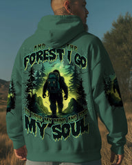 Maxcorners And Into The Forest I Go Bigfoot All Over Print LM1601