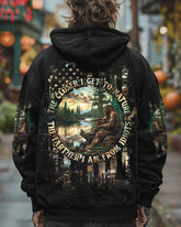 Maxcorners The Closer I Get To Nature Bigfoot Fishing All Over Print LM2101