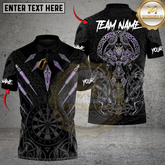 Maxcorners Darts Nordic Valkyrie Multicolor Customized Name, Team Name 3D Shirts