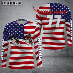 Maxcorners Cruiser King Tee Personalized Name 3D Shirt