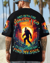 Maxcorners And Into The Forest I Go Bigfoot All Over Print LM1601