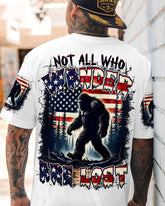 Maxcorners Not All Who Wander Are Lost Bigfoot All Over Print LM1601
