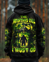 Maxcorners The Mountains Call And I Must Go Bigfoot All Over Print LM1601