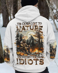 Maxcorners The Closer I Get To Nature Bigfoot Halloween All Over Print LM2101