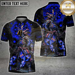 Maxcorners Darts Samurai Warrior Target Pattern Shirt Multi Options Personalized Name, Team Name 3D Shirt