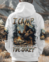 Maxcorners I Camp To Burn Off The Crazy Bigfoot All Over Print LM2101