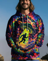 Maxcorners Bigfoot Ufo Swirl All Over Print LM1601