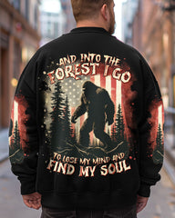 Maxcorners And Into The Forest I Go Bigfoot All Over Print LM1601