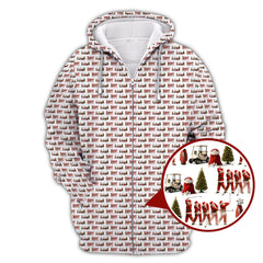 Maxcorners Christmas Golf Shirt, Xmas Golf Shirt For Golfer, Funny Pattern Golf Shirt For Men