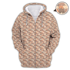 Maxcorners Pattern Golf Polos, Boob Design Funny Golf Shirt for Men, Crazy Golf Shirts