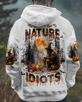 Maxcorners The Closer I Get To Nature Bigfoot Halloween All Over Print LM2101