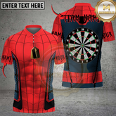 Maxcorners Darts Spider Dartboard Champion Personalized Name, Team Name 3D Shirt