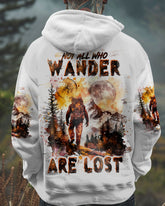 Maxcorners Not All Who Wander Are Lost Bigfoot Compass All Over Print LM2101