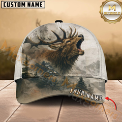 Maxcorners Wilderness Hunter Series Personalized Hat 3D Printed Multicolor