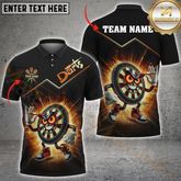 Maxcorners Darts Funny Dartboard Multicolor Options Personalized Name, Team Name 3D Shirt