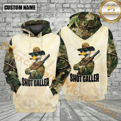 Maxcorners Funny Duck Hunting Shot Caller All Over Print Shirt
Best Gift For Hunter