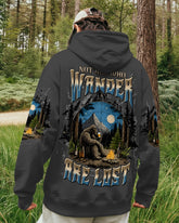 Maxcorners Not All Who Wander Are Lost Bigfoot Compass All Over Print LM1601