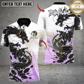 Maxcorners Shadow Dragon Bowlings Strike Multicolor Customized Name, Team Name 3D Shirts