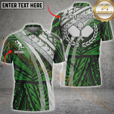 Maxcorners Tribal Pickleball Multicolor Customized Name, Team Name 3D Shirts