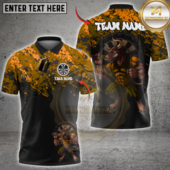 Maxcorners Darts Minotaur Fury Multioptions Personalized Name, Team Name Unisex 3D Shirts