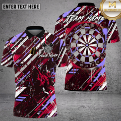 Maxcorners Dart Shirt Abstract Strike Style Multioptions Personalized Name, Team Name Unisex 3D Shirt (4 Colors)