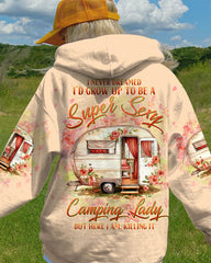 Maxcorners Camping Lady All Over Print LM2101