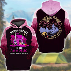 Maxcorners Camping 3D All Over Printed Shirt VTHD70