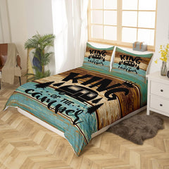 Maxcorners Camping Twin Duvet Cover, Rv Camper Decor Bedding Set