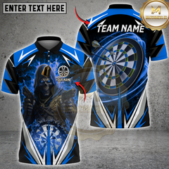 Maxcorners Darts Reaper Dart Master Multicolor Customized Name, Team Name 3D Shirts