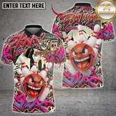 Maxcorners Bowling Urban Rage Graffiti Style Multicolor Customized Name, Team Name 3D Shirts