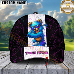 Maxcorners Cool Bear Swing Golf Cap Multicolor Personalized Cap