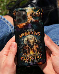 Maxcorners Making Memories One Campfire At A Time Bigfoot Phone Case LM2101
