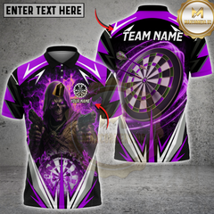 Maxcorners Darts Reaper Dart Master Multicolor Customized Name, Team Name 3D Shirts