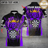 Maxcorners Fire Bull Darts Design Multicolor Customized Name, Team Name 3D Shirts