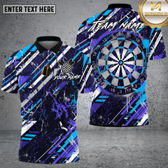 Maxcorners Dart Shirt Abstract Strike Style Multioptions Personalized Name, Team Name Unisex 3D Shirt (4 Colors)