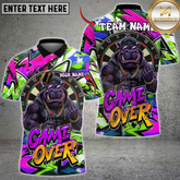 Maxcorners Darts Street Gorilla Graffiti Dartboard Multicolor Customized Name, Team Name 3D Shirts