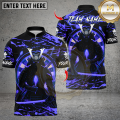 Maxcorners Darts Samurai Multicolor Customized Name, Team Name 3D Shirts