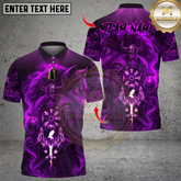 Maxcorners Bowling Viking Warrior And Wolf Multicolor Customized Name, Team Name 3D Shirts
8