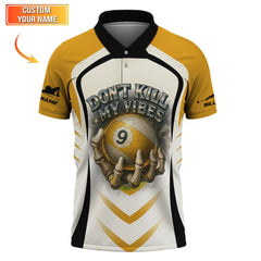 Maxcorners Don’t Kill My Vibes Custom Billiard Shirts, 9 ball Shirt, Pool Jersey LM0509