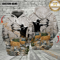 Maxcorners Custom Name Deer Hunting With Bow All Over Print Shirt
Best Gift For Hunter