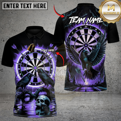 Maxcorners Dark Vision Darts Multicolor Customized Name, Team Name 3D Shirts