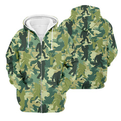 Maxcorners Bigfoot Sasquatch Men's Golf Polo Shirt, Funny Golf Shirt, Gift For Golfers