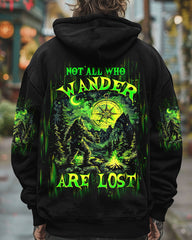 Maxcorners Not All Who Wander Are Lost Bigfoot Compass All Over Print - Tltw1102253 LM1601
