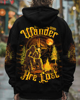 Maxcorners Not All Who Wander Are Lost Bigfoot All Over Print LM1601